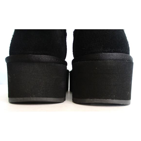 New SKECHERS Keepsakes Stacked Womens Platform Suede Pull On Boots Sz 8 - Picture 7 of 12